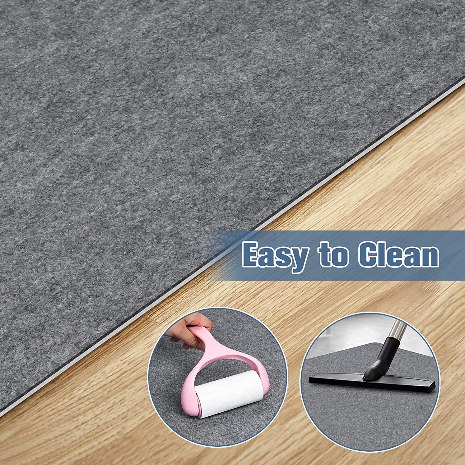 Chair Mat for Hardwood Floor,55" x 35"Office Chair Mats,Floor Protector For Desk Chair