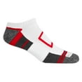 thumbnail image 2 of Fruit of the Loom Mens Breathable No Show Socks 8 Pair, 6-12, Black, 2 of 2