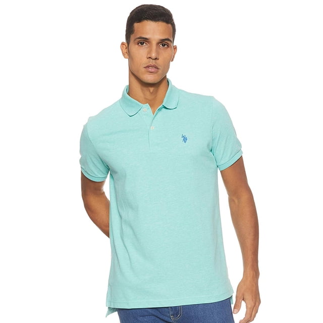 Remera Polo para Hombre U.S. Polo Assn. Verde Jade XL