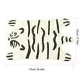 thumbnail image 2 of Mobutofu Design Flocking Floor Mat with NonSlip Bottom for Home Use Bath Living Room 54.5x82cm, 2 of 8