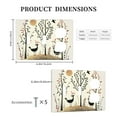 thumbnail image 3 of Hand Drawn Forest Switch Cover Decorative Wall Plate 3-Gang 2-Toggle 1-Duplex Standard Size, 3 of 5