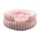 thumbnail image 2 of Cama De Felpa Para Mascotas Cama redonda de felpa para gatos y perros pequeños, suave y esponjosa, 40x40x15cm, lugar cálido y cómodo para dormir, rosa, 1 unidad Rkxzt, 2 of 9