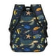 thumbnail image 4 of Disketp Undersea Animals Mochila Estampada para Hombre y Mujer – Mochila Ligera Clásica con Múltiples Bolsillos para Universidad, Trabajo y Viajes-One Size, 4 of 5