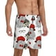 thumbnail image 2 of Fotbe Rabbit And Hedgehog Pantalones Cortos de Pijama para Hombre, Ropa de Dormir, Pantalones de Pijama Cortos para Hombre-XX-Large, 2 of 6