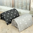 thumbnail image 2 of Billuyoard Casa de poliéster para mascotas, cálida y acogedora, para exteriores, adecuada para todas las razas, casa para gatos, cama para gatos Suministros para gatos Negro SG, 2 of 6