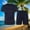 Navy, variant on Dxzfnsa Men's Short Sleeve Tracksuits Summer Solid Color T Shirt Drawstring Shorts Sets with Pockets Oversize Two Piece Casual Running Fitness Sets