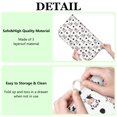 thumbnail image 6 of White Cow Black Dot Cow Pattern Dish Drying Mat for Kitchen 1 Pack, Ultra Absorbent Microfiber Dishes Drainer Mats,16"x18", 6 of 6
