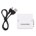 thumbnail image 2 of Convertidor de Cable Convertidor de Cable Mini Vga a Convertidor 1080P Vga2Hdmi Adaptador para PC Portátil Dvd a Hdtv Proyector, 2 of 8