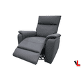 thumbnail image 2 of Levoluxe Sereno 36 Pouces Jaxxon Fauteuil Inclinable Pivotant à Bascule à Puissance Fumée, 2 of 14