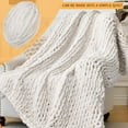 thumbnail image 4 of 2Pcs/8Pcs Chunky Chenille Yarn for Crocheting, Bulky Fluffy Thick Knitting Chenille Yarn,Super Chunky Chenille Yarn for Hand Knitted Blankets, Jumbo Soft Plush Yarn (30 Yards,8.8 oz Each Skein), 4 of 5