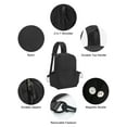 thumbnail image 3 of EEEkit Small Shoulder Casual Daypack for Women Men, Casual Nylon Backpack, 2 Colors, 3 of 7