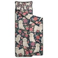 thumbnail image 2 of Shih Tzu Dog and Flower Floral Toddler Nap Mats for Kids Preschool,Sleeping Mat Bag or Kids,Toddler Sleeping Bag,Toddler Nap Mat or Daycare, 2 of 6