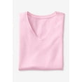 thumbnail image 5 of Woman Within Plus Size Perfect Short-Sleeve V-Neck Tee (Petite Available), 5 of 6