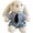 Color 1, variant on Bunny Keychain Plush, Lop-Eared Rabbit Keychain Velvet Soft, Adorable Keyring for Keys Backpack Purse