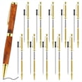 thumbnail image 2 of Kit de 10 Bolígrafos para Torneado de Madera, de 7 mm, con Punta Fina y Recambio Dorado., 2 of 5