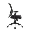 thumbnail image 4 of Scranton & Co Mesh Back Task Office Chair in Black, 4 of 5