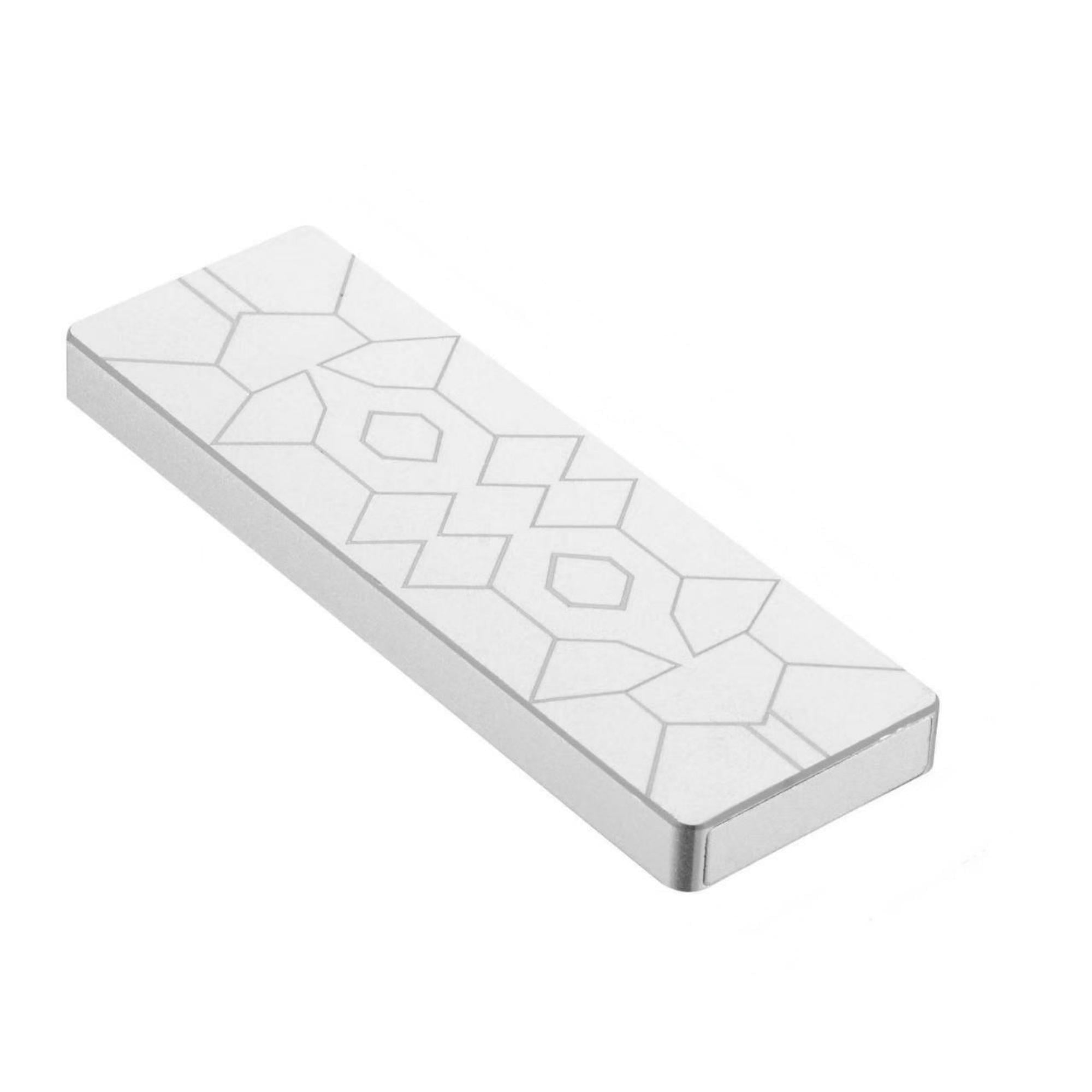 Colacoor Ultra Slim Portable External Hard Drive SSD 4T, USB 3.0 External Storage for PC, Plug and Play SSD Hard Drive,4T SSD Portable, On-the-Go Metal Design(White)