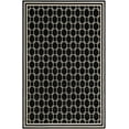 thumbnail image 4 of Jill Zarin Uptown Collection Area Rug - Metropolitan (6' 1" x 9' Rectangle Black/Ivory), 4 of 6