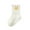 White1, variant on LckLvx Baby Toddler Socks Non-slip Cotton Crew Socks Soft Breathable Walking Socks 0-3 Years