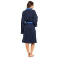 thumbnail image 6 of SKYLINEWEARS Shawl Collar Robe Women Terry Cloth Robes knee length Cotton towel Bathrobe Soft Shower Robes, 6 of 6