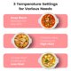 thumbnail image 4 of KOOC - Olla de cocción lenta pequeña, de 2 cuartos de galón, incluye revestimientos gratuitos para una fácil limpieza, olla de cerámica mejorada, temperatura ajustable, reducción de pérdida de, 4 of 5