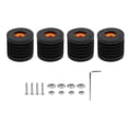 thumbnail image 2 of Universal Printer Anti,Vibration Pads, 4PC Set, Rubber Feet For Stable, Quiet Operation, 2 of 6