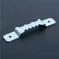 thumbnail image 3 of 100PCS Double Hole Hanging Picture Painting Mirror Frame Tooth Hook Hanger with Screws (Silver), 3 of 9