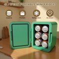 thumbnail image 6 of 4L/6Can Mini Fridge, Retro Design ,Portable Skincare refrigerator, Small Cooler for Car & Home Use, 6 of 8