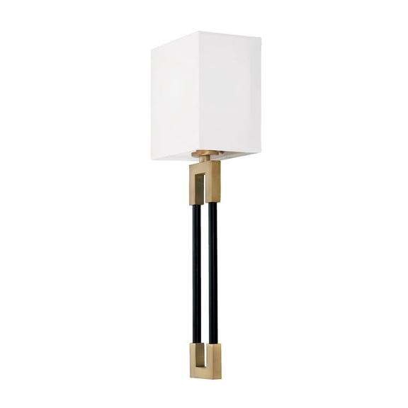 Capital Lighting 644711 Bleeker 19" Tall Wall Sconce - Black