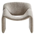 thumbnail image 5 of Accent Chair, Khaki Brown, Fabric, Living Kitchen Cafe Bistro Hospitality Restaurant, Modern Contemporary HB36691, 5 of 9