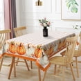 thumbnail image 5 of Tchckioa Rectangle Tablecloth,Stain Proof Waterproof Table Cloths for Dining(Autumn Grid Pumpkin,60x120 Inch), 5 of 6