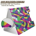 thumbnail image 2 of FORMRS A4 Clipboard Folder with Pen Holder Horizontal Foldable School Office Binder, Colorful Plaid, 2 of 9
