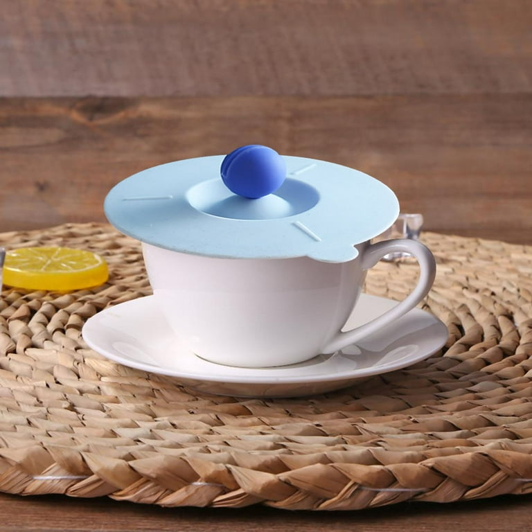 Spherical Silicone Cup Cover With Leak-proof And Dustproof Design