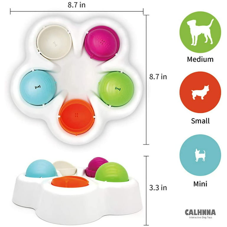 Pet IQ Intelligent Toy Smart Dog Puzzle Toys for Beginner, Puppy Treat  Dispenser Interactive Dog Toys - Improve Your Dog's IQ, Specially Designed  for Training Treats 