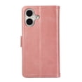 thumbnail image 4 of Compatible with iPhone 16 Wallet Case with Credit Card Holder, Flip Folio Book PU Leather Vintage Phone Case Shockproof Multifunctional Cover Women Men for iPhone 16, Rosegold, 4 of 6