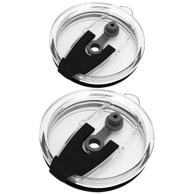 2 tapas de repuesto para vasos térmicos, tapas herméticas para vasos con pajita, tapas para tarros Mason