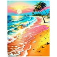 thumbnail image 5 of Beach Scenery Bedroom Decorative Diamond Art Kitss 16*20, 5 of 8
