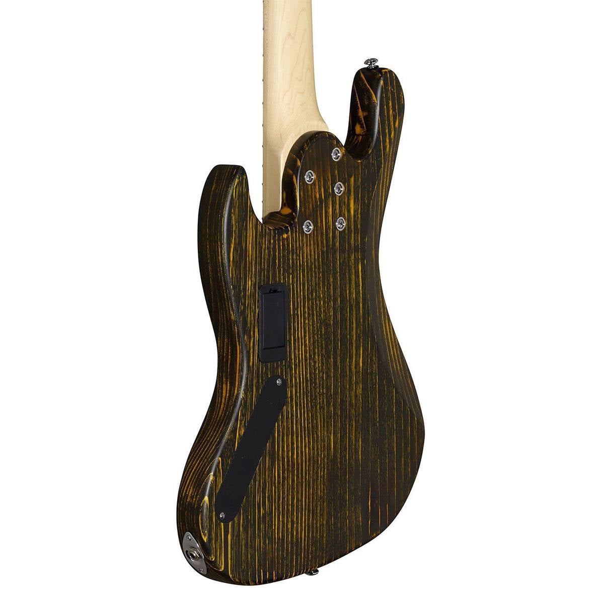 Michael Kelly Element 5OP 5-String Bass Guitar (Trans Yellow