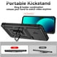 thumbnail image 5 of Estuche GANGXUN para Xiaomi 13T Pro, soporte giratorio 360°, estilo mecánico y magnético, 5 of 5