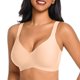thumbnail image 5 of Ropa Interior Transpirable para Mujeres Sujetador Delgado de Tamaño Grande sin Bordes Reunión Diseño Ropa Interior Inalámbrica Diaria Cómoda, 5 of 6