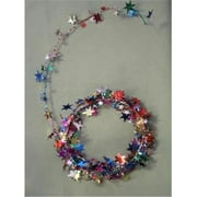 Party Deco 04934 25 ft. Multi Star Wire Garland - Pack of 12