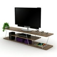 thumbnail image 4 of Tars TV Unit, Walnut/Chrome 49480, 4 of 4