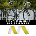 thumbnail image 3 of 1 Set Orange Bike Handlebars Belt High Elastic Soft Shock Absorption Band Steering Tape Hexagonal Ball Pattern, 3 of 7