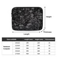 thumbnail image 3 of Laptop Sleeve Bag Compatible For iPad MacBook Air Pro Tablet Computer PC notebook Protective Fit in 10/12/13/14/15/16/17 inch Size cobble stones irregular mosaic pattern, 3 of 5