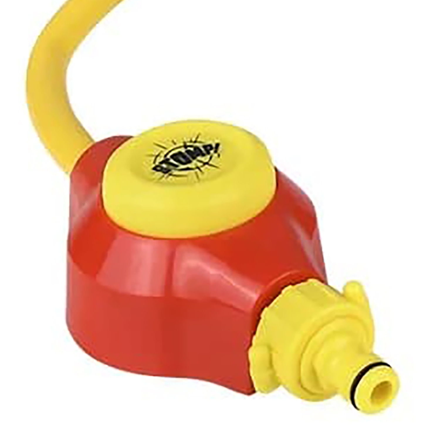 Lanard: Water Powered Hydro Jet Rocket - Red-Yellow, Stomp To Launch Up to 30ft, Extreme Propulsion Rocket, Hose Attaching, Outdoor Play Toy, Kids 5+