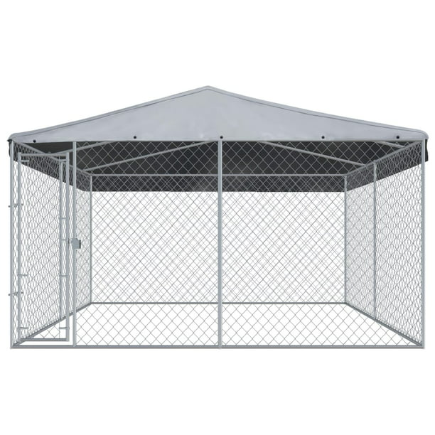 Outdoor Dog Kennel With Roof 150 4 X150, Outdoor Dog Runs With Roof