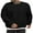 Black 9432, variant on KISSMODA Men's Crewneck Sweatshirt Casual Long Sleeve Sweat Shirts Comfy Basic Winter Pullover Shirt