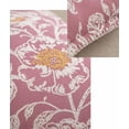 thumbnail image 3 of Fennco Styles Vintage Floral Printed Decorative Filled Throw Pillow 18" X 18" - Pink Flower Accent Pillow with Stitched Edge for Couch, Bed, Home and Cottage Décor, 3 of 3