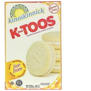 Kinnikinnick Kinnitoos Sandwich Cookies Vanilla 8 oz Pack of 3