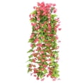 thumbnail image 2 of Wall Hanging Flower Decoration Simulation False Flower Rattan Vine Green Wall Way Decoration Wall Mounted Unit（1pc）, 2 of 9